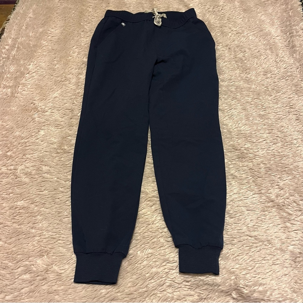 Figs Zamora jogger scrub pant navy blue size XS/S